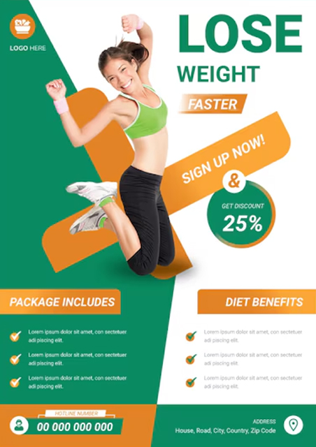 Lose-Weight-Faster-Invitation-Card